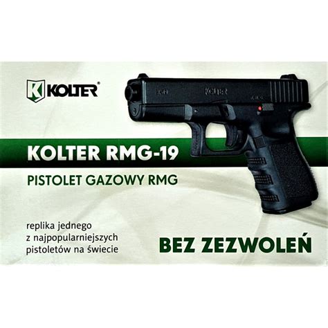 Pistolet gazowy RMG 19 wkład z gazem Sklep PGmilitaria pl