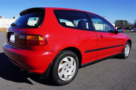 No Reserve: 1995 Honda Civic Si Hatchback 5-Speed for sale on BaT ...