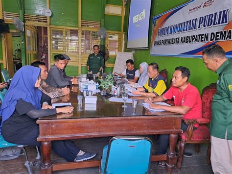 Pelatihan Pendamping Desa Wisata Dinas Pariwisata Demak