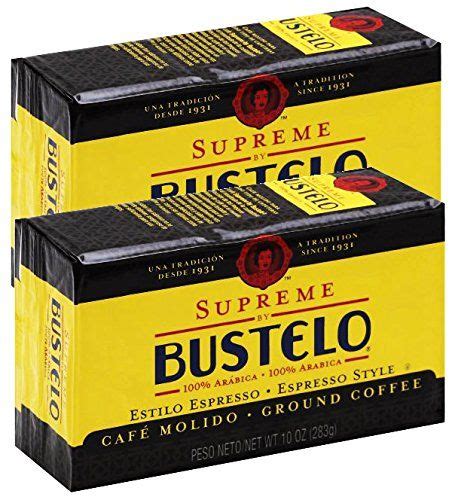 Bustelo Supreme Coffee Ground Espresso Style Oz Pack Arabica