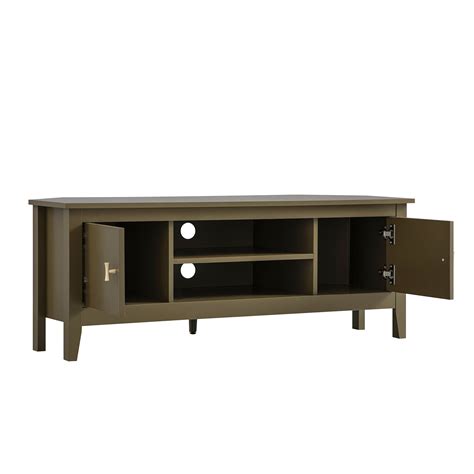 Oakham 120cm Corner TV Unit, Olive Grove | daals