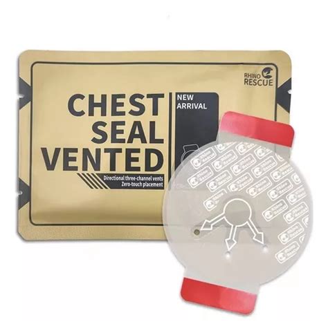 Selo De Tor X Valvulado Chest Seal Aph Curativo Oclusivo