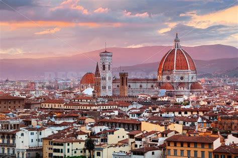 Florence Cathedral Skyline Sunset Songquan Photography