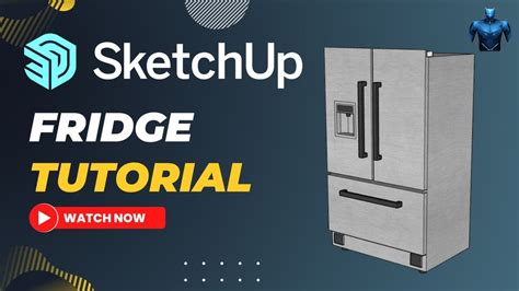design  fridge  sketchup youtube