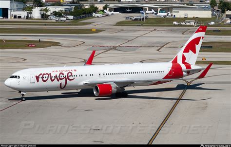 C Fmxc Air Canada Rouge Boeing Er Wl Photo By Martin Oswald