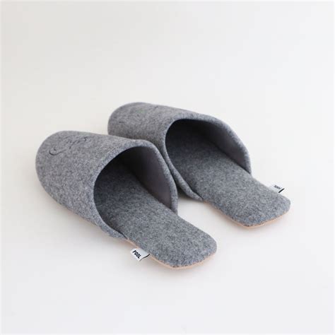 ★POOL Whisper Bird ウール ルームシューズ L グレー｜これまでに販売した商品｜IDEE SHOP Online