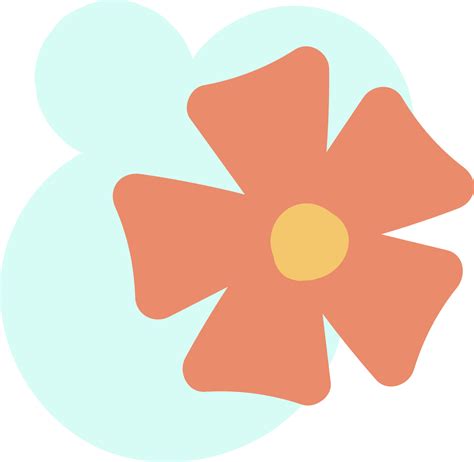 Hibiscus Flower Icon Illustration Vector On White Background 13900965