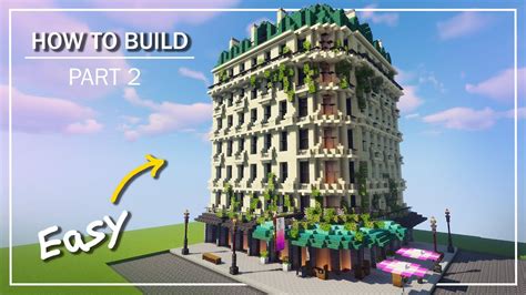 Minecraft: How To Build a FRENCH VICTORIAN CORNER HOUSE | EASY tutorial ...