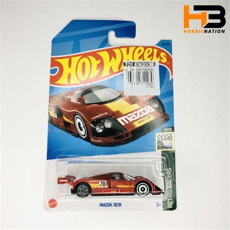 Hot Wheels Retro Racers Mazda B Toy Car Collectible Car Hobbienation Custom