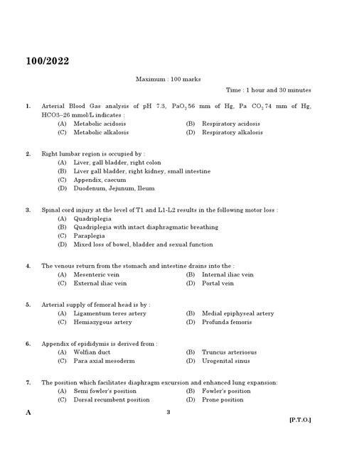 KPSC Nursing Tutor In Health Services Exam 2022 Code 1002022 Nurse