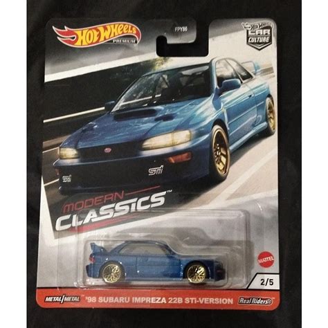Hot Wheels Subaru Impreza B Sti Versionon Shopee Malaysia