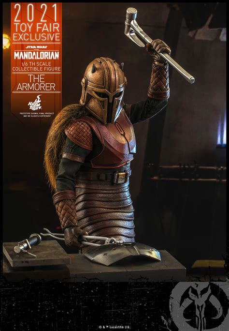 Hot Toys TMS The Mandalorian The Armorer Hot Toys Complete Checklist
