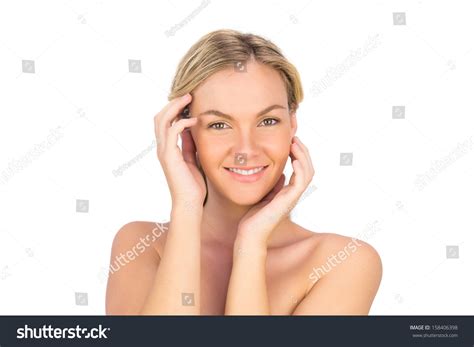 Smiling Pretty Bare Blonde Posing On Stock Photo Shutterstock