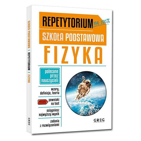 Repetytorium szkoła podstawowa Fizyka 2023 Małgorzata Tworowska