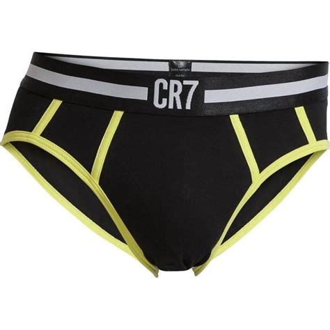 CR7 Underwear Briefs Fashion Black/Yellow | www.unisportstore.com