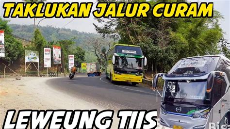 Bus Karunia Bakti Anugrah Perdana Priamajasa Beraksi Di Leuweung Tiis