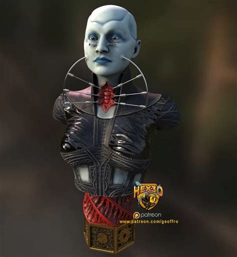 Hex3d Female Cenobite 3d Print Model Download Free