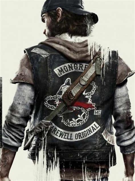 Days Gone Deacon St John Leather Vest Texas Jackets