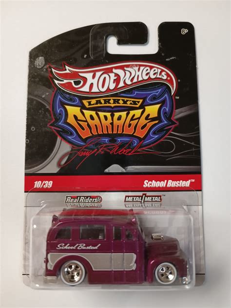 Hot Wheels Larrys Garage School Busted Francisco Garage