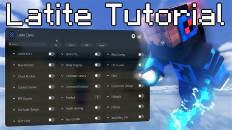 How To USE Latite Client TUTORIAL 1 21 YouTube