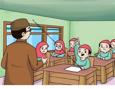 gambar  berani bertanya  pak guru  anak  anak