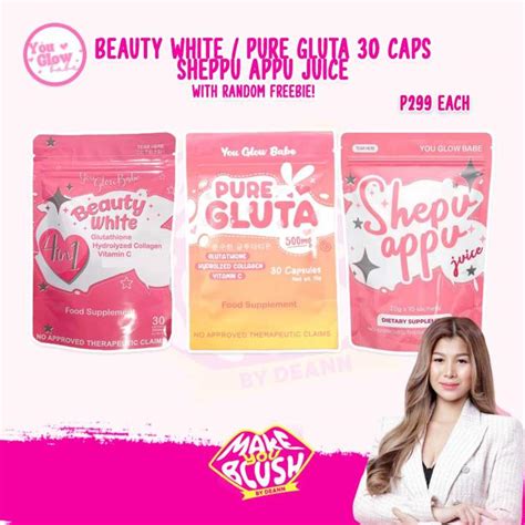 You Glow Babe Beauty White Sheppu Appu Pure Gluta Lazada Ph