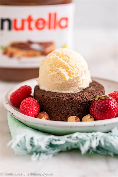 Nutella Lava Cake Confessions Of A Baking Queen