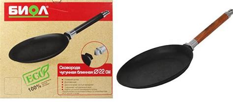 Изделия от чугун "Biol": ревюта, преглед, производител