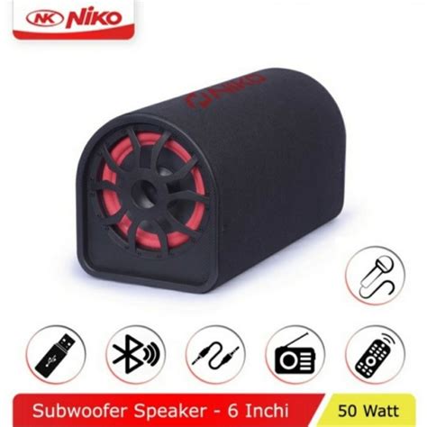 Jual Speaker Aktif Niko GL 6 Subwoofer 6 Inch Shopee Indonesia