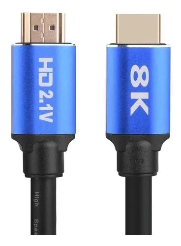 Cable Hdmi 8k Ultra Hd 2 1v 3 0mts Cuotas Sin Interés