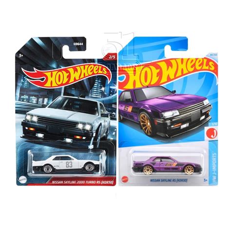 Hot Wheels Nissan Skyline Rs Kdr Turbo Rs Nissan Skyline R Shopee Malaysia