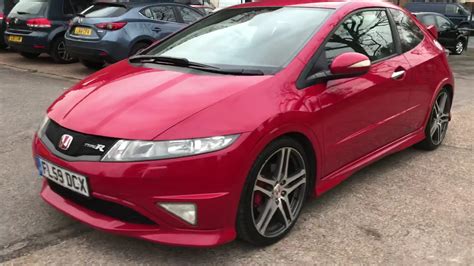 2009 Honda Civic 2 0 I VTEC Type R GT 3dr Petrol Manual Red Hatchback