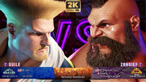 Street Fighter 6 Zach GUILE VS Snake Eyez ZANGIEF Ranked Match