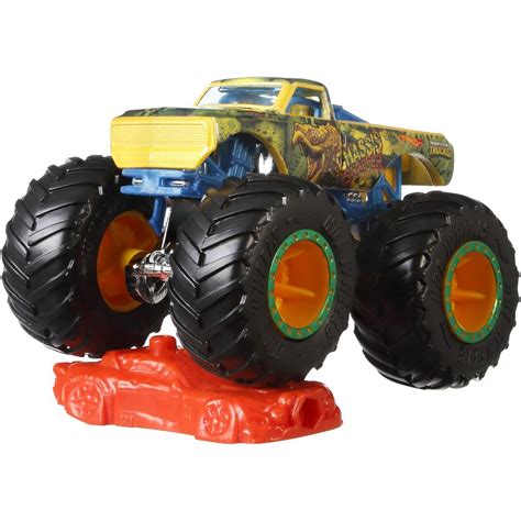 Hot Wheels Monster trucks kaskadérske kúsky Chassis Snapper KIDS sk