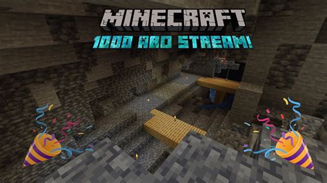 1000 Abonnenten Special Livestream Wir Feiern Mit Euch Minecraft