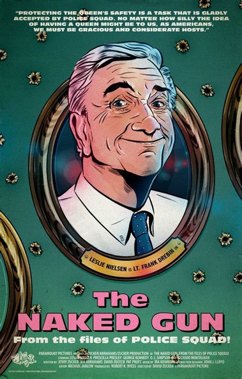 The Naked Gun Alternative Movie Poster By Christopher King