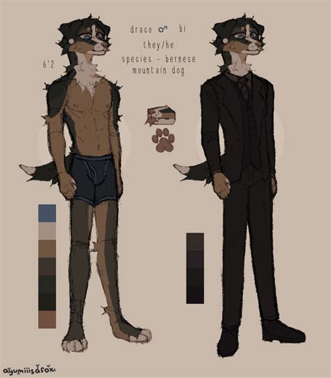 Anthro Draco Ref By Ayumiiisafox On Deviantart