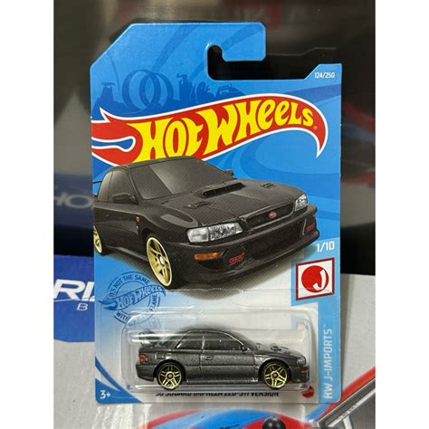 風火輪 hot wheels 98 速霸陸 Subaru impreza 22b sti version 灰色 普卡 蝦皮購物