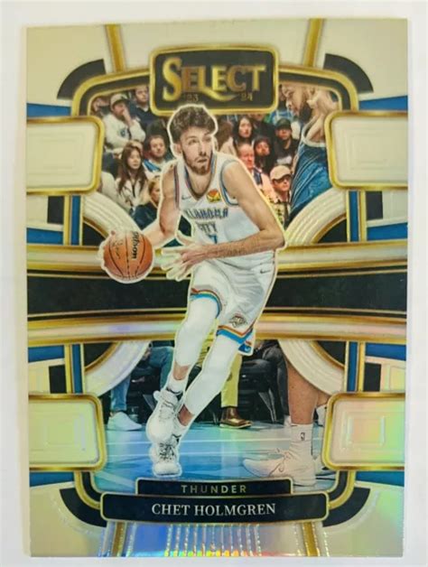 CHET HOLMGREN CONCOURSE Silver Prizm 41 2023 24 Panini Select