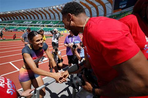 Who Is Sydney Mclaughlin Levrones Husband All About Andre Levrone Jr
