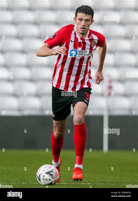 Tom Flanagan Of Sunderland Sunderland V Mansfield Town The Emirates