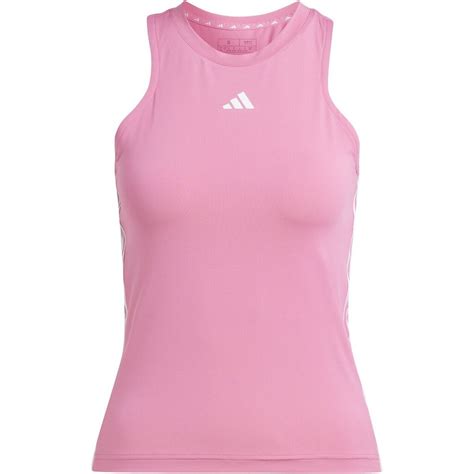 Adidas Damen Shirt Aeroready Train Essentials Regular Streifen Pnkfus