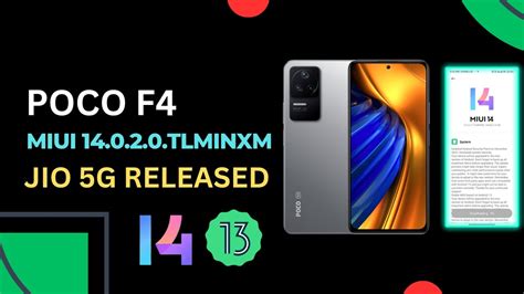 Poco F4 MIUI 14 India Update Released Poco F4 MIUI 14 0 2 0 Android