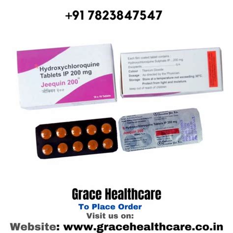 Hydroxychloroquine 200 Mg Tablet At Rs 125stripe Hydroxychloroquine