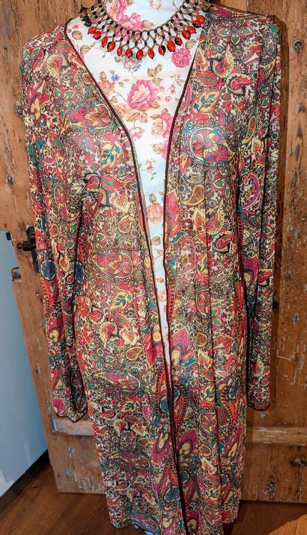 Buntes Strand Cover Up F R Bikini Von Boohoo Gr Aus Uk Neu Gem Ss Beschreibung In