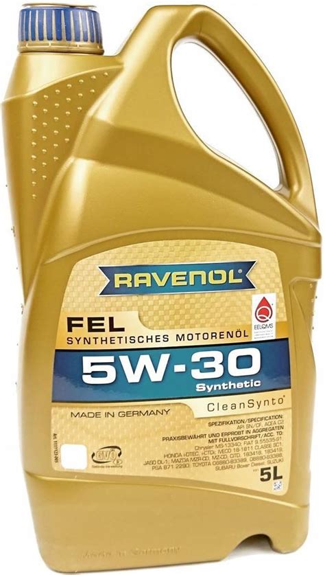Olej silnikowy Ravenol FEL SAE 5W-30 CleanSynto 5l - Opinie i ceny na ...