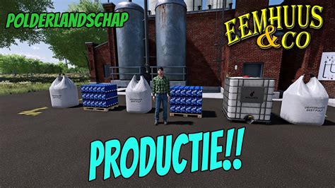 Productie Aan De Gang Farming Simulator 22 Polderlandschap