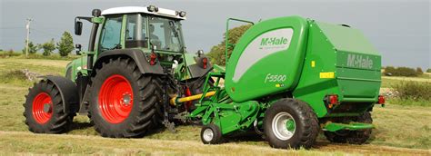 Mchale F5500 Heavy Duty Fixed Chamber Round Baler Cummings And