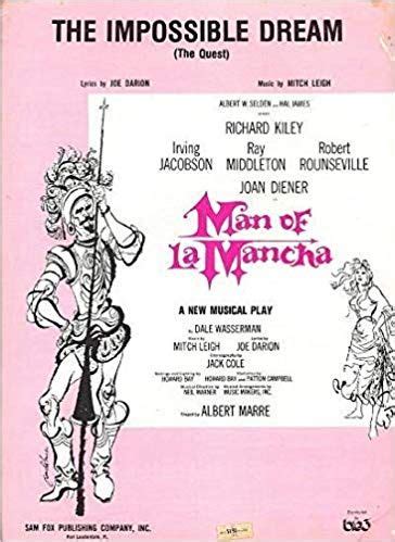 Man Of La Mancha Original 1965 Broadway Musical Starring Richard Kiley ...