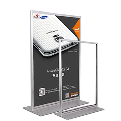 Standing Poster Stainless